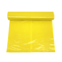120L żółte worki na śmieci ldpe